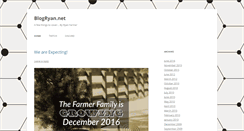 Desktop Screenshot of blogryan.net